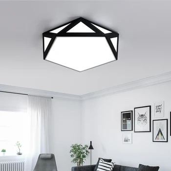 

Geometry Creative LED Ceiling Lamp Surface Mounted Modern Led Ceiling Lights For Bedroom Light Fixture Indoor Lighting XU