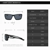 Gafas de sol polarizadas DUBERY para hombres, gafas de sol deportivas de aviación para hombres, para pescar, 2017, caja de cremallera de diseñador de marca 2071 ► Foto 3/6