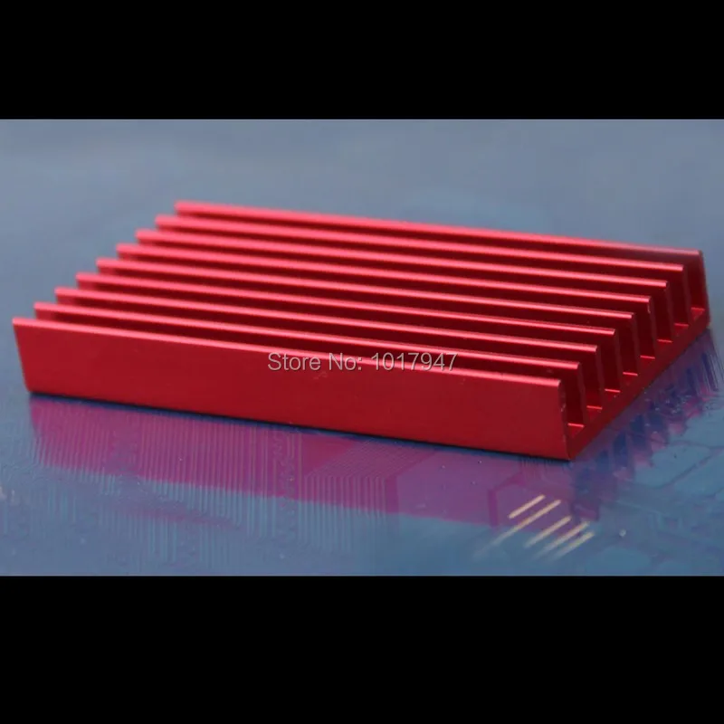 

2 шт./партия, алюминиевый радиатор для чипа, 60x30x8 мм