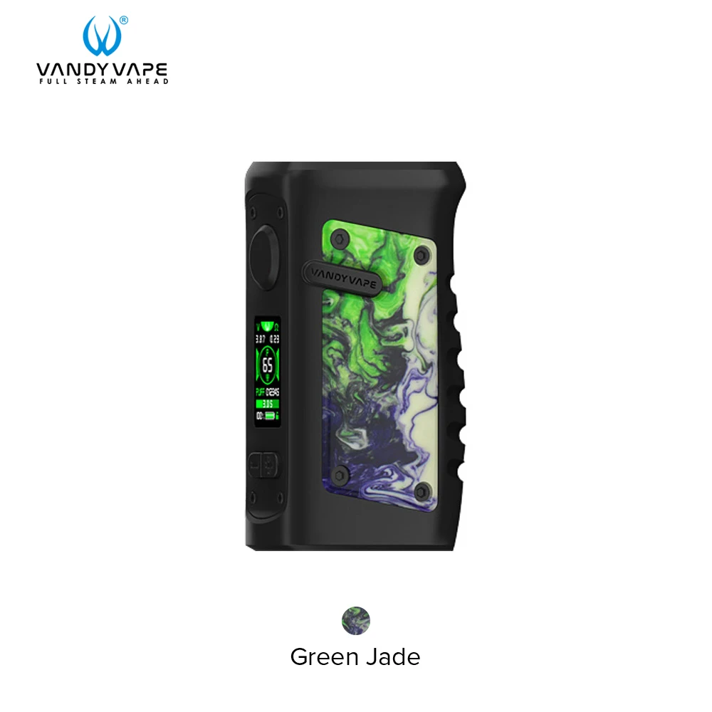 Vandy vape JACKAROO Mod SUBTANK система совместимый с JACKAROO бак распылитель Водонепроницаемый без одной батареи 18650/21700 - Цвет: Green Jade