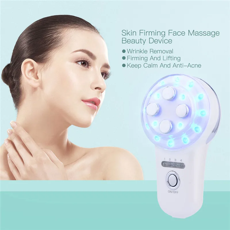 

CkeyiN Radiofrequency Electroporation Mesotherapy EMS RF LED Photon Rejuvenation Massager Spa anti-age Slimming Beauty Device 49