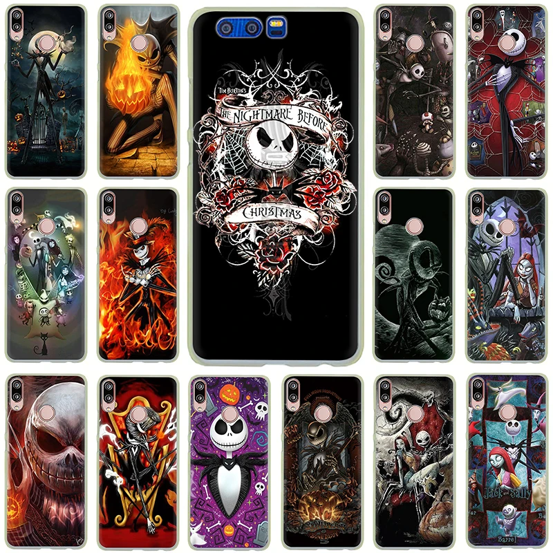

Nightmare Tim burton Halloween jack Hard phone cover case for Huawei P8 P9 P10 P20 P30 Plus Pro Lite Mini P Smart
