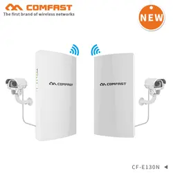 Comfast CF-E130N беспроводной открытый мини Wi Fi CPE AP 1 км Long Range 2,4 ГГц 300Mbs 5dBi телевизионные антенны мост маршрут для IP камера