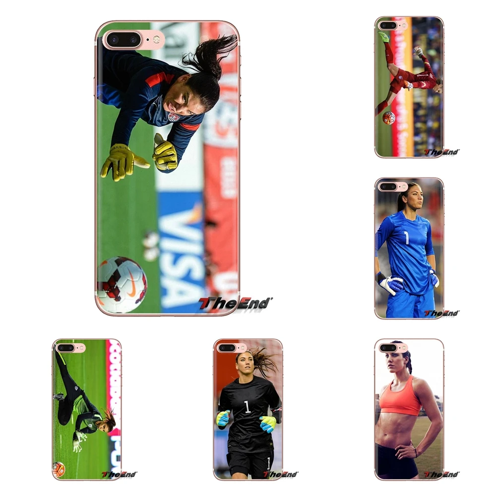 For Samsung Galaxy J1 J2 J3 J4 J5 J6 J7 J8 Plus 2018 Prime 2015 2016 2017 Silicone Shell Case Hope Solo Famous Soccer goalkeeper |