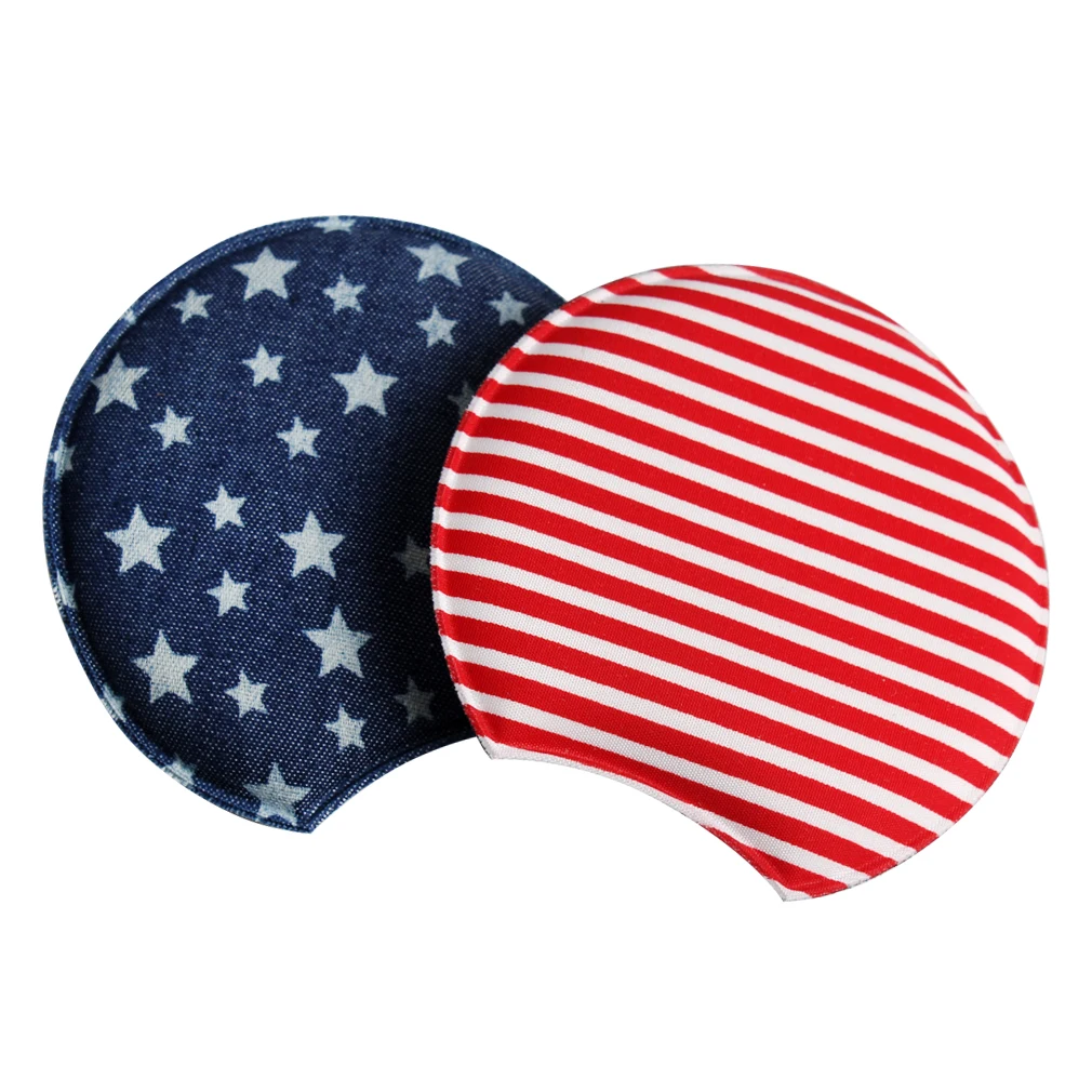 

1 Pair 3.3"July 4th Independence Day Festival Minnie Mouse Ears 2019 New Arrival Hair Accessories Party Hairband femme