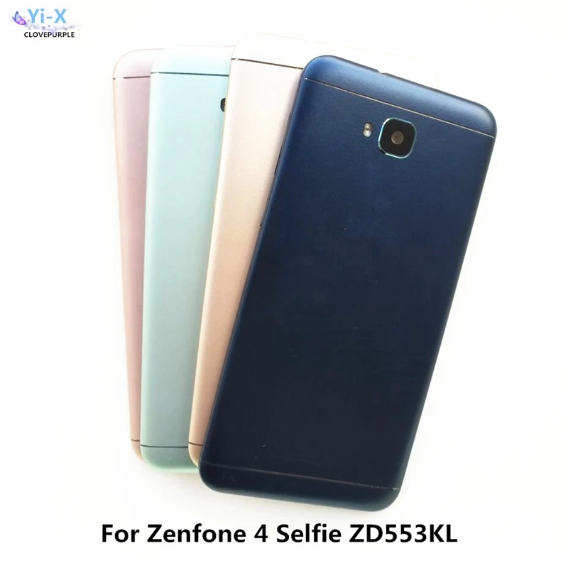 Новая задняя крышка батарейного отсека для Asus Zenfone 4 Selfie ZD553KL с боковыми кнопками и