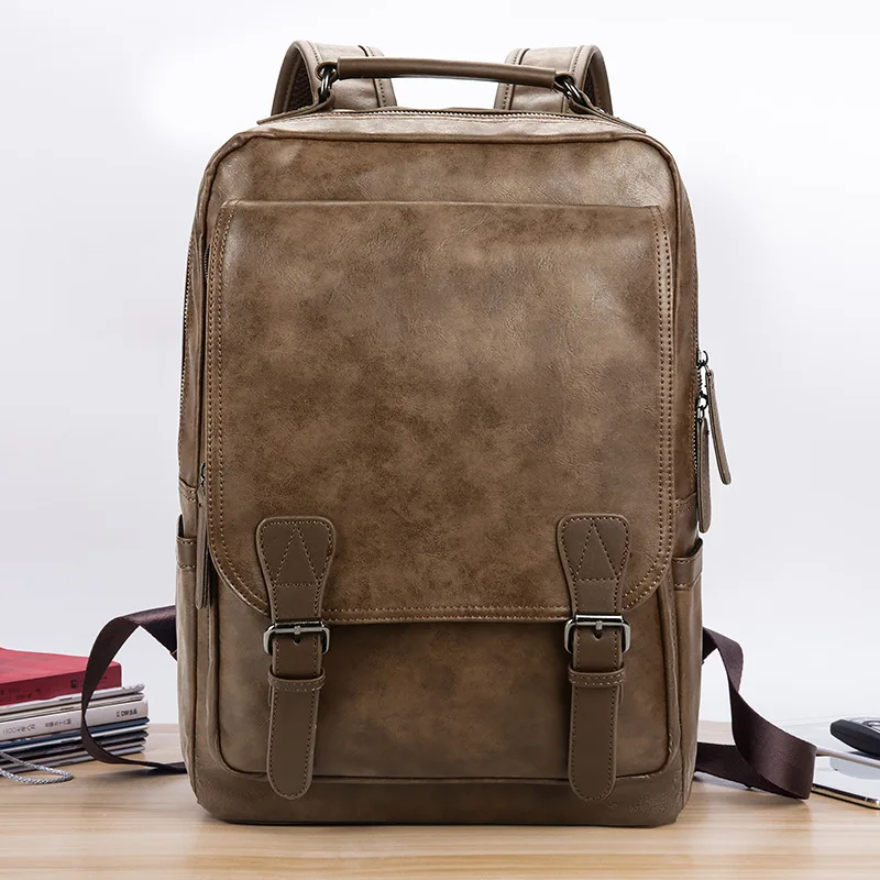 Men's Leisure Mass Student Backpack Korean Computerized Bag Fashion Travel Bag