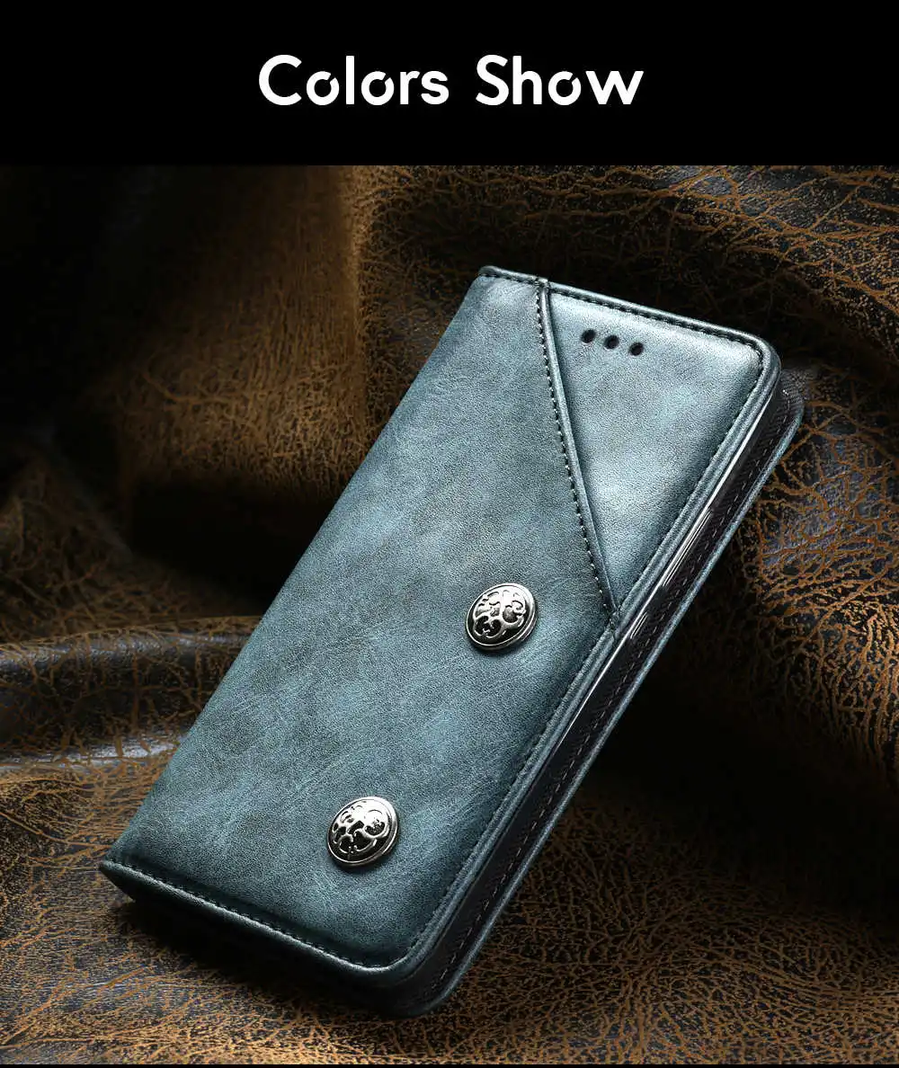 TAOYUNXI Flip Cases For ASUS Zenfone MAX ZC550kl Case For ASUS Z010DD Z010D ZC550KL Z010DA Cover Silicone Retro Flip Leather