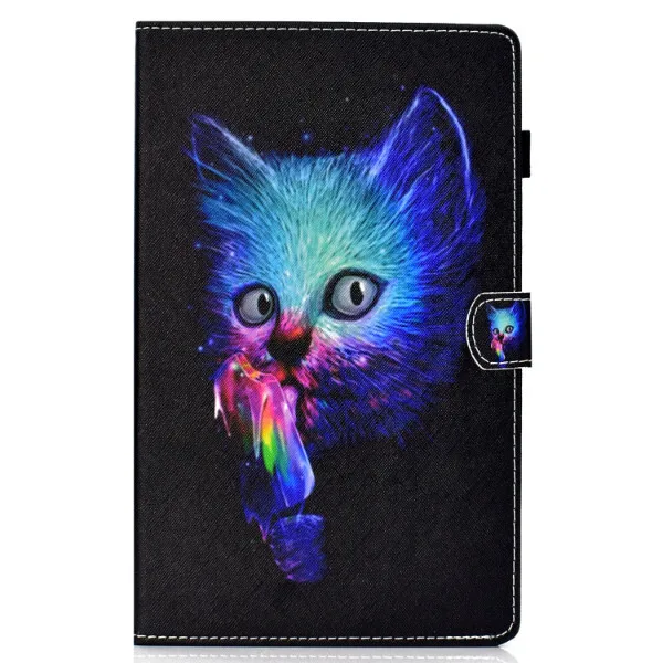 1 Чехол с принтом с подставкой с откидной крышкой для Samsung Galaxy Tab 4 7,0 T230 T235 Funda чехлы из искусственной кожи чехол-подставка для Samsung Galaxy Tab 4 7,0 чехол+ подставка для ручек - Цвет: 1