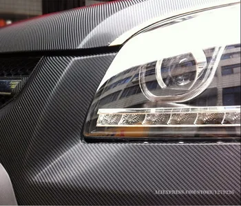 

Free Shipping 200x50cm 4D Carbon Fiber Vinyl Film 3M Car Sticker Waterproof DIY Car Styling Color Wrap With Retail packaging