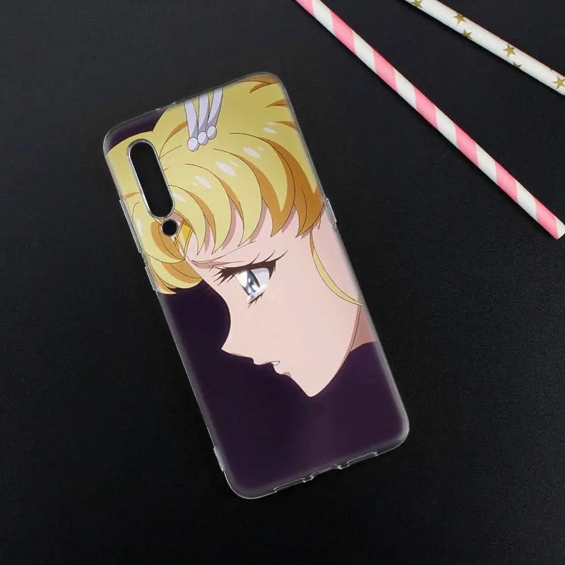 Милый мягкий силиконовый чехол с аниме Сейлор Мун для Xiaomi Pocophone F1 Mi 5X A1 6X A2 8 SE Lite Play