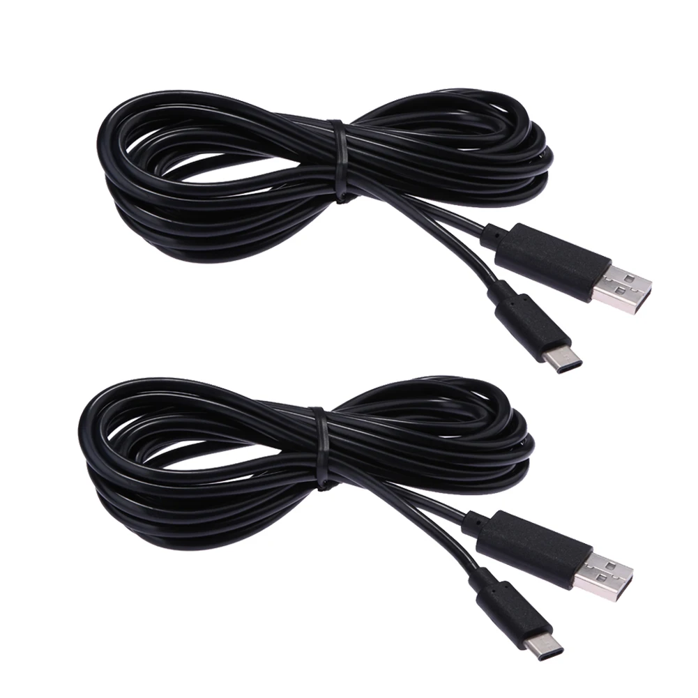 

2pcs/lot 3m 10ft USB Reversible Charging Data Cable Cord for Nintendo Switch Games Console L3FE