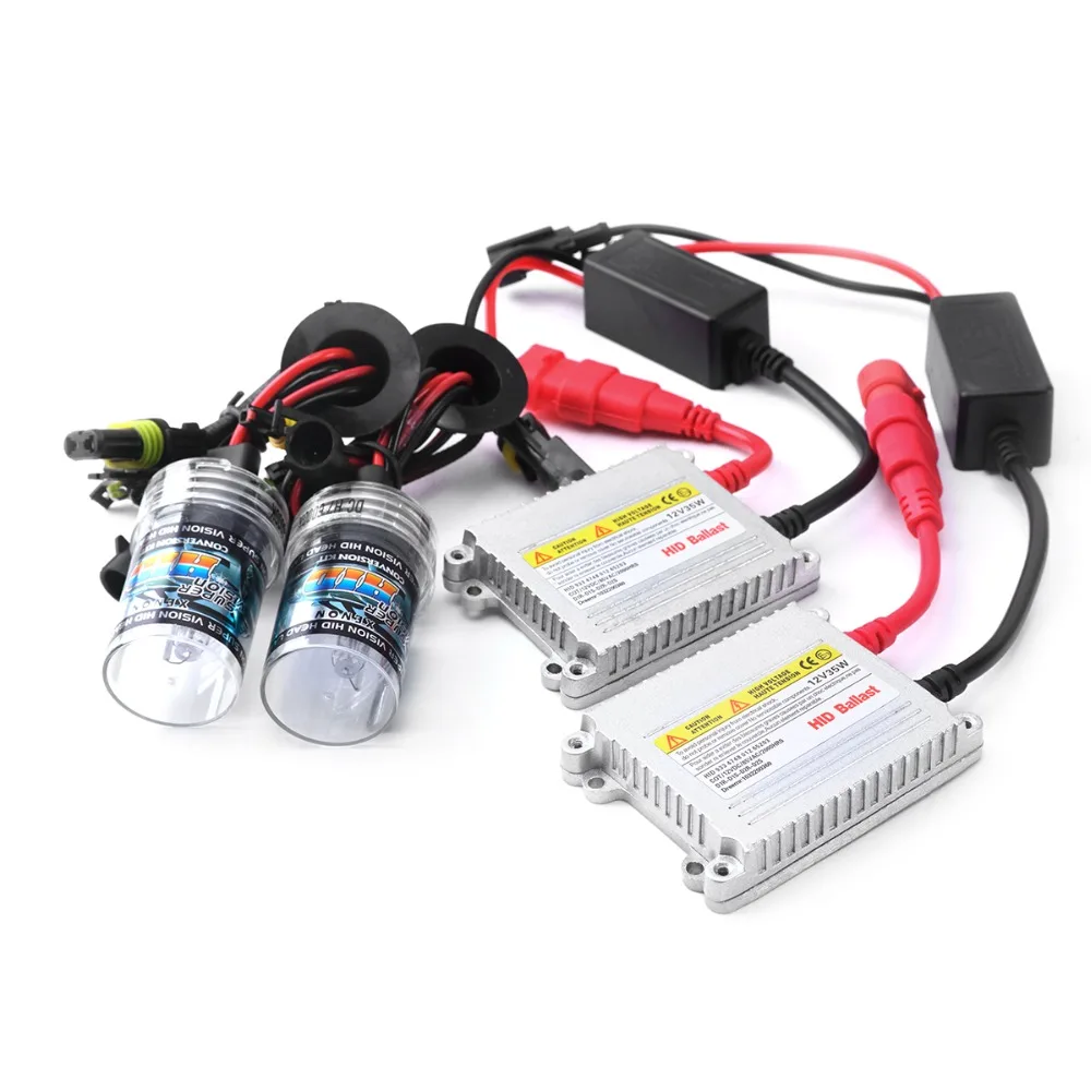 Тонкий балласт 35 Вт xenon HID комплект ксенона H7 H4 6000K 8000K H1 H3 H11 H8 H9 9006 HB4 9005 HB3 H10 H13 880 881 H27 D2S лампы для передних фар