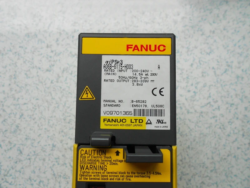 FANUC servo drive amplifier A06B-6115-H003 JAPAN A06B6115H003 FANUC servo drive amplifier A06B-6115-H003 JAPAN A06B6115H003