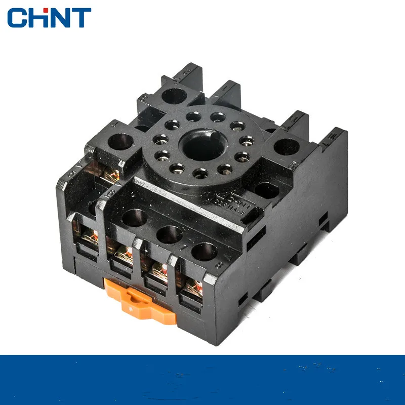 

CHINT CZF11A-E 11 Foot JTC JQX Base Small-sized Electromagnetism Relay Socket