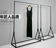 Production Bonus Folding Clothes Rail Hanging Garment Dress On Wheels Mesh Shoe Rack Stand