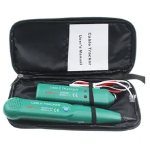 Профессиональный MS6812 LAN Сетевой кабель тестер для UTP STP Cat5 Cat5E Cat6 Cat6E RJ45 RJ11 телефонный провод трекер Tracer