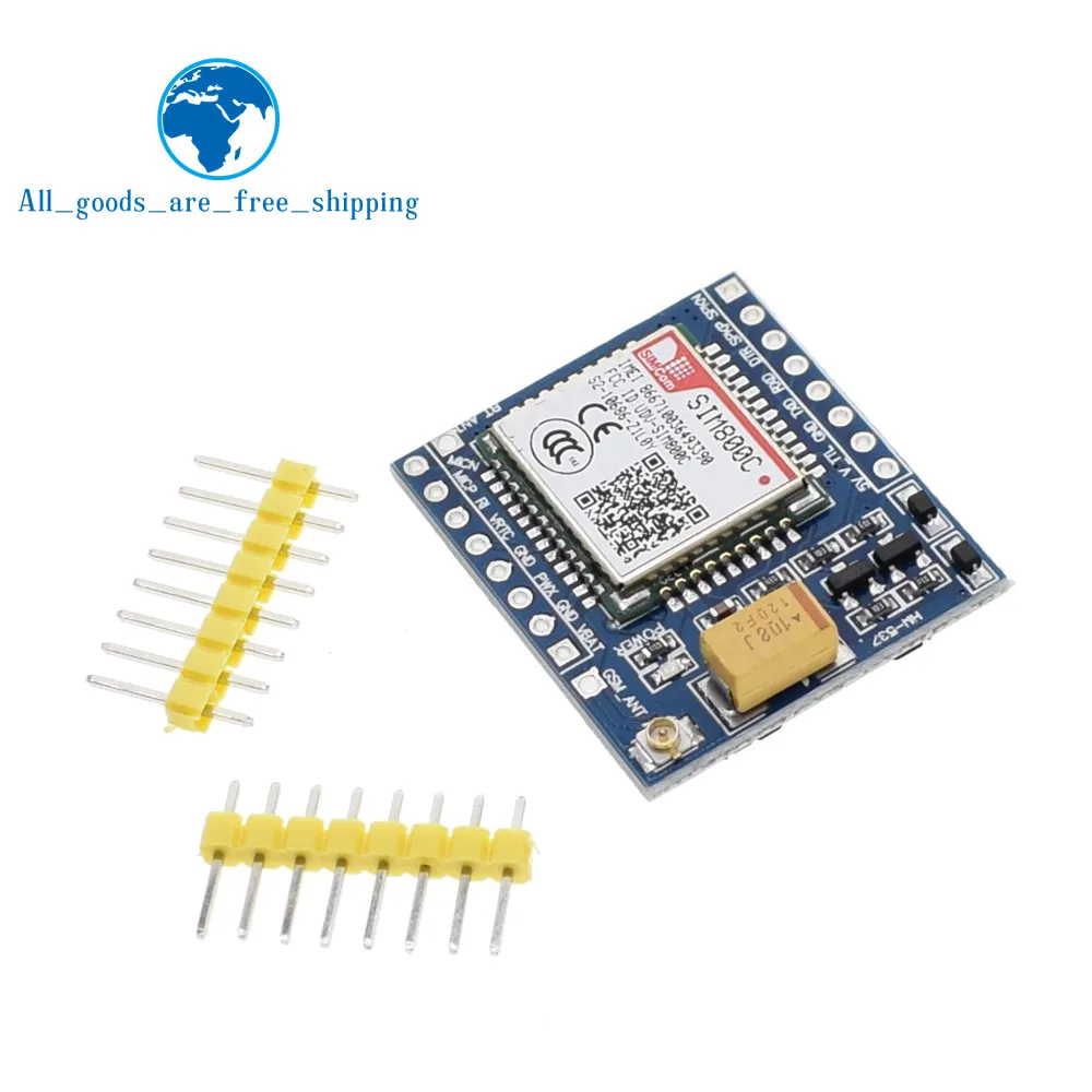 

TZT SIM800C GSM GPRS Module 5V/3.3V TTL Development Board IPEX With Bluetooth And TTS For Arduino STM32 C51 for Arduino