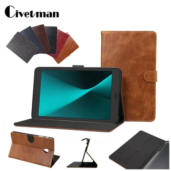 

Case For Samsung Galaxy Tab E 8.0" T377 T377V SM-T377 T375 PU Leather Cover For Galaxy Tab A 2017 T380 T385 2015 T350 T351 T355
