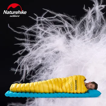 Naturehike Outdoor Goose Down Mummy Sleeping Bag Camping Hiking Climbing Ultralight Down Sleeping Gear Bed NH18S300-D 2