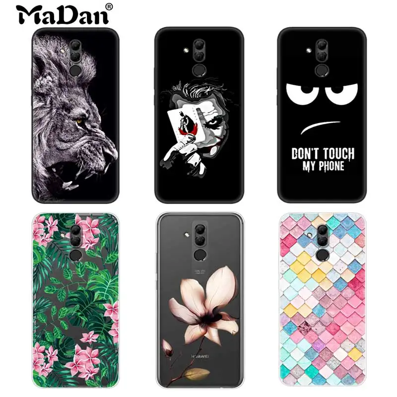 

cool pattern cover for huawei mate 20 lite case Color Drawing soft silicone cover case for huawei mate20 lite SNE-LX1 phone case