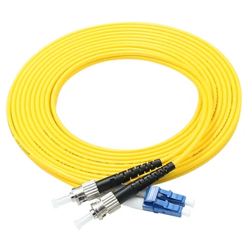 5PCS /lot Fiber Optic Single-Mode Duplex Patch Cable Jumper Cord ST/UPC to LC/UPC 5pcs lot sg6841sz sg6841s sg6841 highly integrated green mode pwm controller
