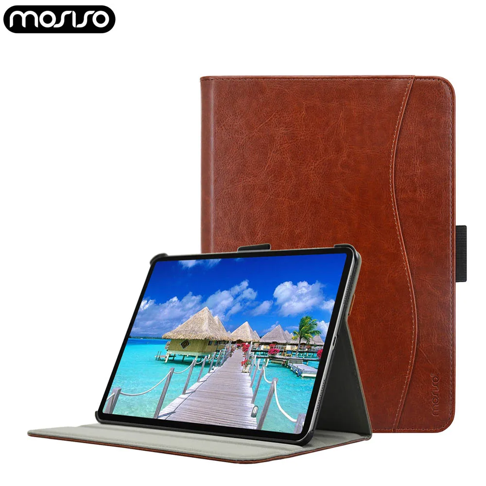 

MOSISO for iPad Pro 11 2018 Premium PU Leather Business Folio Stand Auto Wake Funda Smart Cover Case for New iPad Pro 11 2018