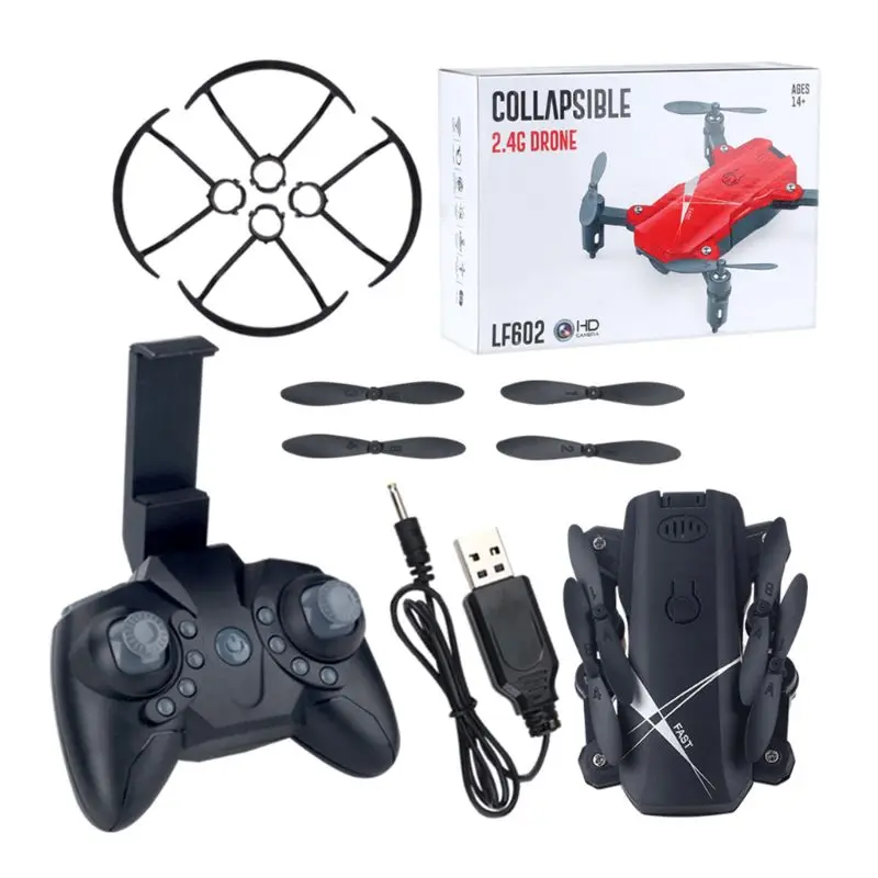 

LF602 2.4 GHz 6-Axis 4CH Wifi FPV Mini Foldable RC Drone Quadcopter with 0.3MP Camer