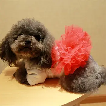 

Pet Tutu Dress Breathable Stylish Designed Dog Summer Dress Puppy Dress Pet Apparel for Party