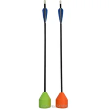 3 шт. 30 дюймов Стрелы Вал с безопасной пены советы для CS игры стрельба из лука практика стрельбы