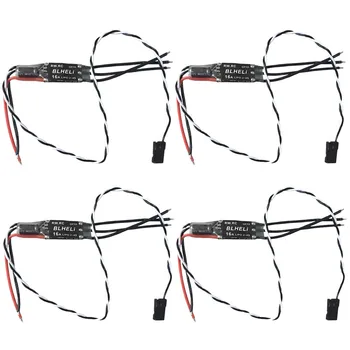 

RW.RC BL16A Mini 16A BLHeli ESC OPTO 2-4s for Mini Mult-rotor Racing Quad 4pcs