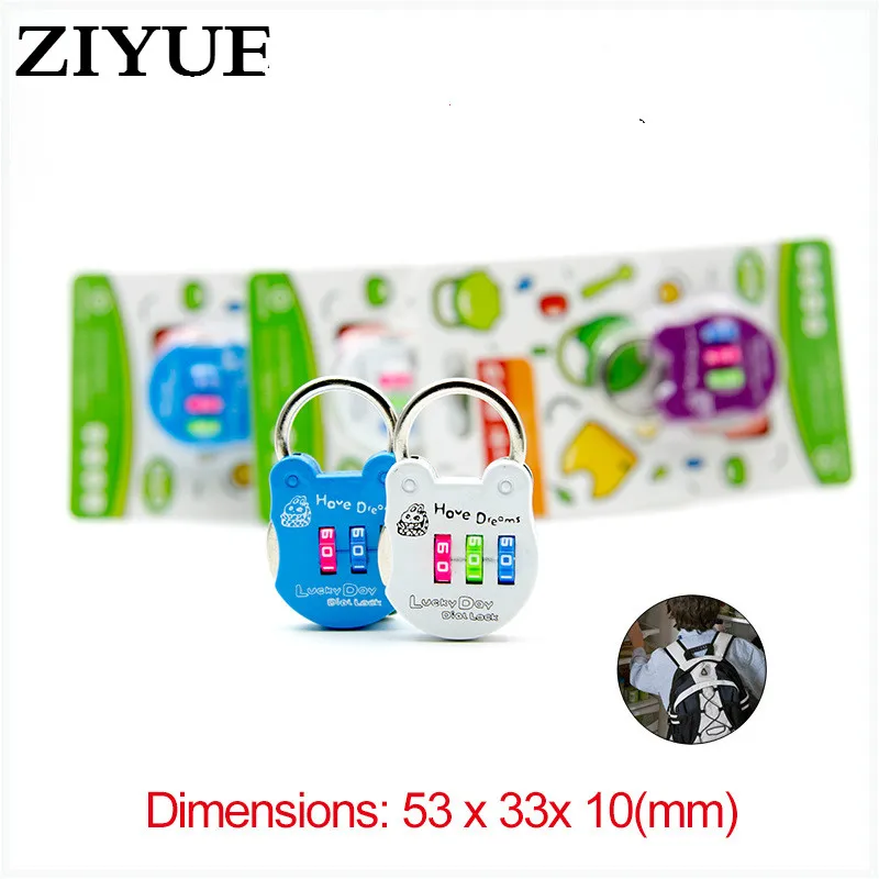 2pcs/lot Free Shipping Luggage Password Lock Bag Trolley Case Spot Small | Обустройство дома