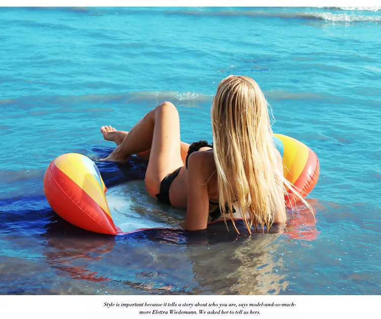 Kiwi водные гамаки аксессуары для бассейна пляжные надувной матрас надувной плот унисекс ПВХ надувной матрас водные спортивные игрушки