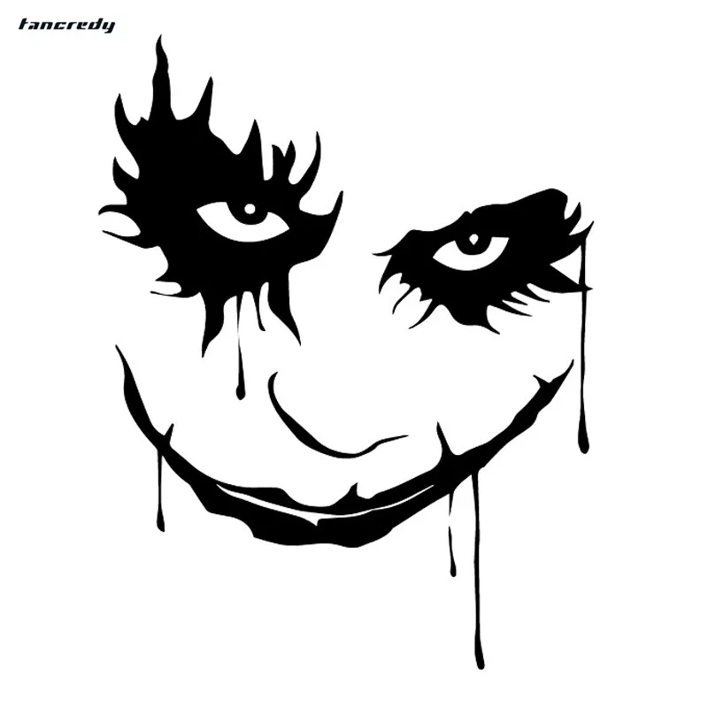 Download Aliexpress.com : Buy 3D Scary Monster Face Car Stickers 12 ...