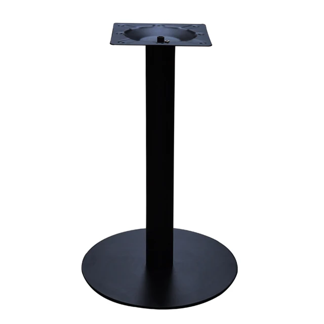 Black rounded table feet restaurant table legs coffee shop table stand