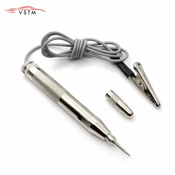 

2019 New DC 6V 12V 24V Probe Light System Test Probe Lamp Auto Car Light Circuit Tester Lamp Voltage Test Pen Detector Copper