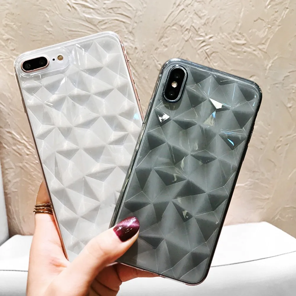 

YEINDBOO Phone Case For iPhone 6 6s 7 8 Plus X XR XS Max Simple Solid Color Ultrathin Soft TPU Case Candy Color Back Cover