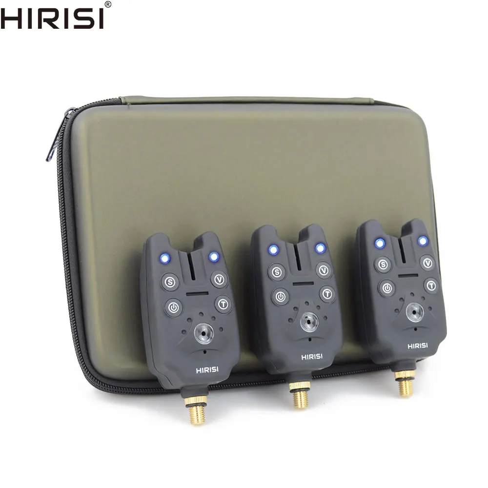 

3Set Fishing LED Rubber Alarm Set Waterproof Fishing Bite Alarm Electronic Fishing Alarm Alert Set