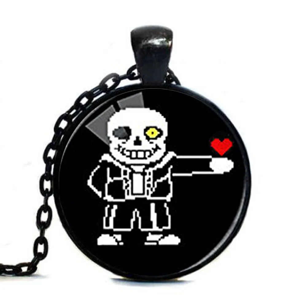 Undertale necklace Rainbow Heart Game Gaming Gamer Undertale Necklace