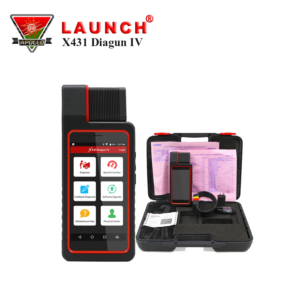

Launch X431 Diagun IV Automotive Scanner Launch Auto Come With Brake,Oil,SAS,TPMS Reset Functions