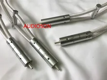 Hi-End Demark Argento Flow - RCA di interconnessione aduio cavo
