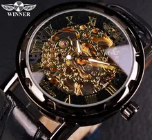 Winner Black Gold Male Clock Men Relogios Skeleton Mens Watches Top Brand Luxury Montre Leather Wristwatch Men Mechanical Watch Winner Black Gold Male Clock Men Relogios Skeleton Mens Watches Top Brand Luxury Montre Leather Wristwatch Men Mechanical Watch