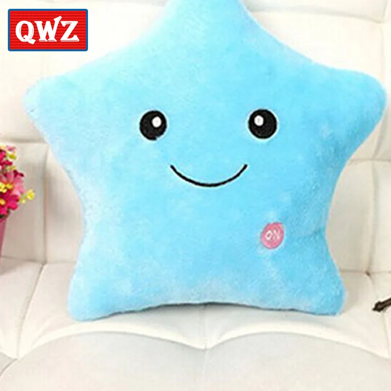 QWZ 36*36 см красочный пластиковый квадратный Форма игрушки звездных светящийся