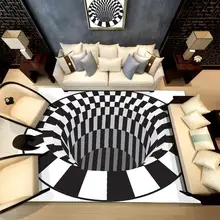 RULDGEE Printing 3D Carpet Home Outdoors Alfombra Picnic Mat Polyester Fiber Living Room Floor Area Rug Bathroom Decorative Pad