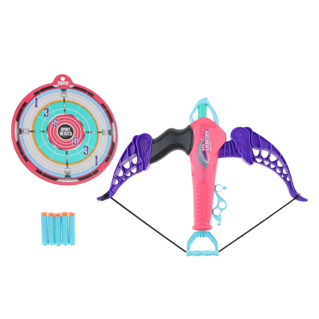 Children Simulation Outdoor Archery Model Sports Soft Bow and Arrow Toys