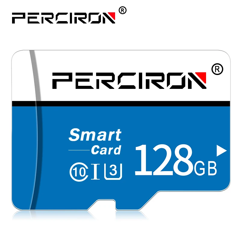 Perciron Micro SD 128 ГБ 32 ГБ 64 ГБ 8 ГБ 16 ГБ Micro SD карта SD/TF флэш-карты памяти карта 128 Гб microSD для телефона Спортивная камера подарок - Емкость: 128GB Class10
