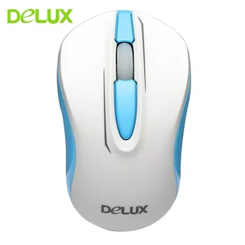 

Delux Wireless Mouse Ergonomic 2.4G 1000 DPI Portable Mini 3D Cute Colorful Mice USB Optical Computer Mause For PC Laptop