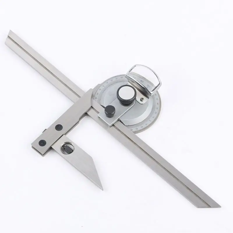 

360 Degree Universal Bevel Protractor Angle Measuring Finder Precision Goniometer Angular Ruler With Magnifier Woodworking Tool