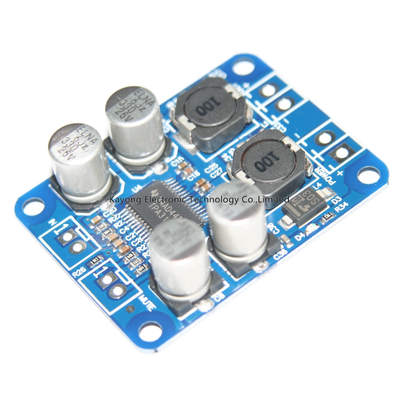 

TPA3118 PBTL mono digital amplifier board 1X60W 12V 24V POWER AMP