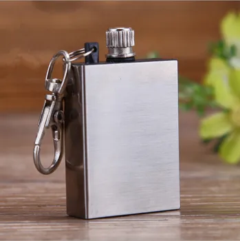 

Emergency Fire Starter Flint Match Lighter Metal Outdoor Camping Hiking Instant Survival Tool Safety Durable